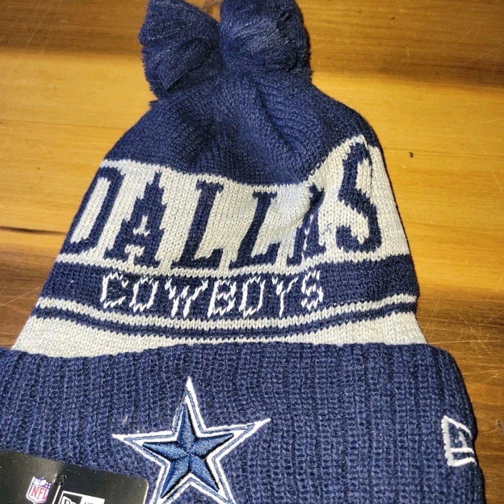 Dallas Cowboys New Era Blue Knit Beanie